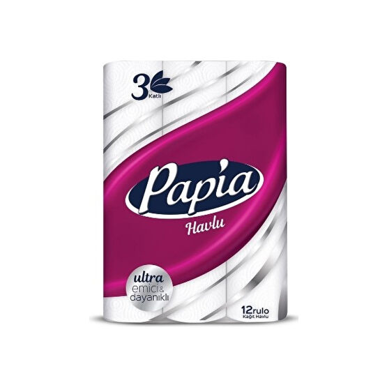 Papia 2'li Kağıt Havlu 12'li Kağıt Havlu Fiyatı