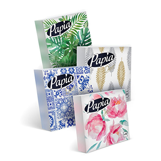 Papia Decor Peçete 20'li Kağıt Mendil Fiyatı