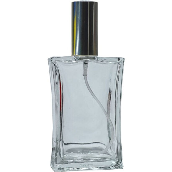 Paradise 10 Adet 100 ml Boş Parfüm Şişesi Gümüş Renk Sprey Kapaklı Hijyen ve Temizlik Fiyatı