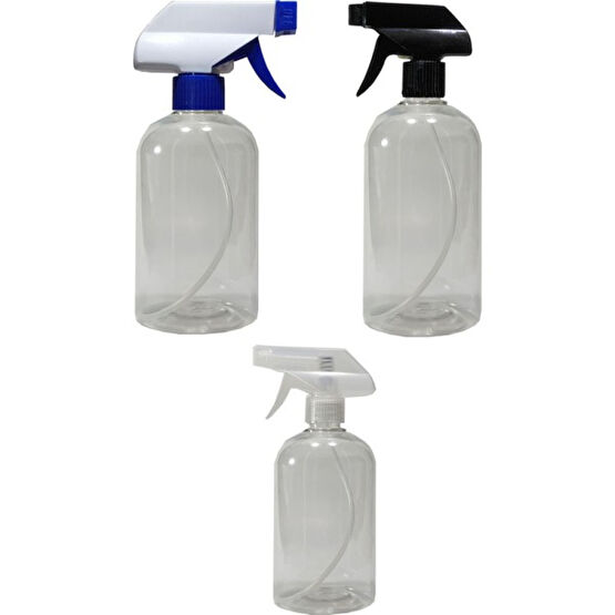 Paradise Alsun Boş Fısfıs Sprey Şişe 500 ml 3 Adet [kimyasala Dayanıklı] - Beyaz Hijyen ve Temizlik Fiyatı