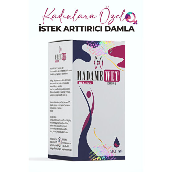 PEINEILI Madame Wet Kadınlara Özel Libido Yükseltici Damla Women Drops 30ml M11 Kayganlaştırıcı Jel Fiyatı
