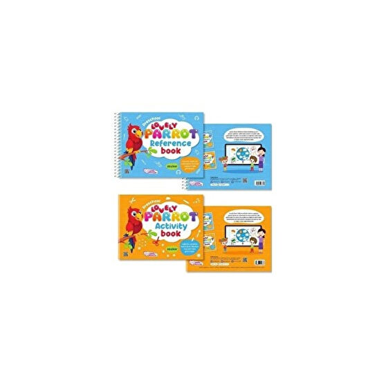 Pembe Patikler Lovely Parrot Reference - Activity Book (2 Kitap - Puzzle Hediyeli) Yabancı Dil Öğretici Kitaplar ve Eğitim Setleri Fiyatı