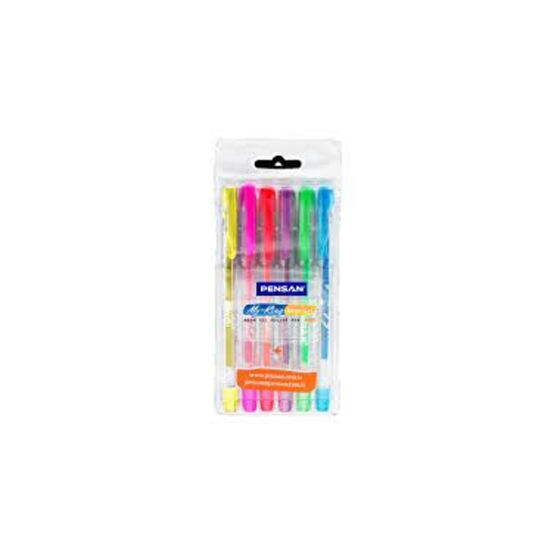 Pensan My-king Neon Jel Kalem 6lı Set Tükenmez Kalem Fiyatı