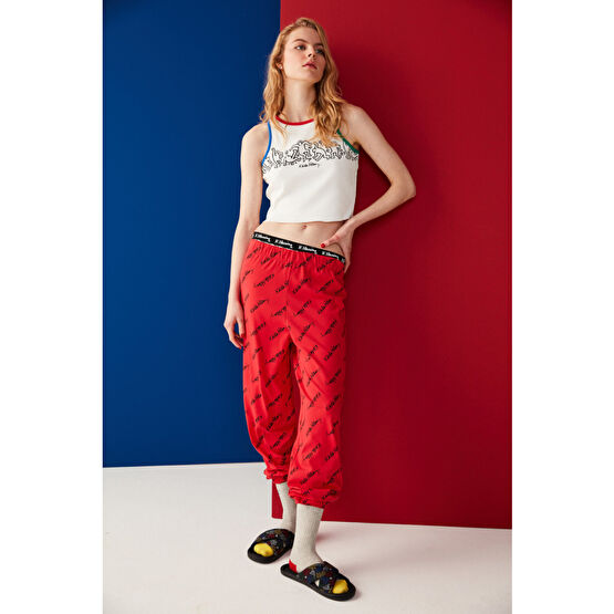 Penti Cuffed Pantolon Pijama Altı-keith Haring Koleksiyonu M Beden Kadın Pijama Fiyatı