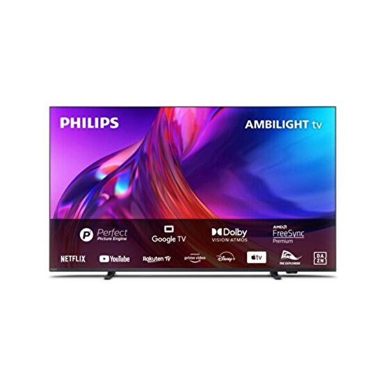 Philips 55Pus8548 55" 140 Ekran Uydu Alıcılı 4K Ultra HD Google Smart LED TV Televizyonlar Fiyatı