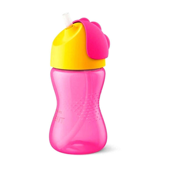 Philips Avent Pembe  Yeni Model Pipetli Bardak 300 ml
