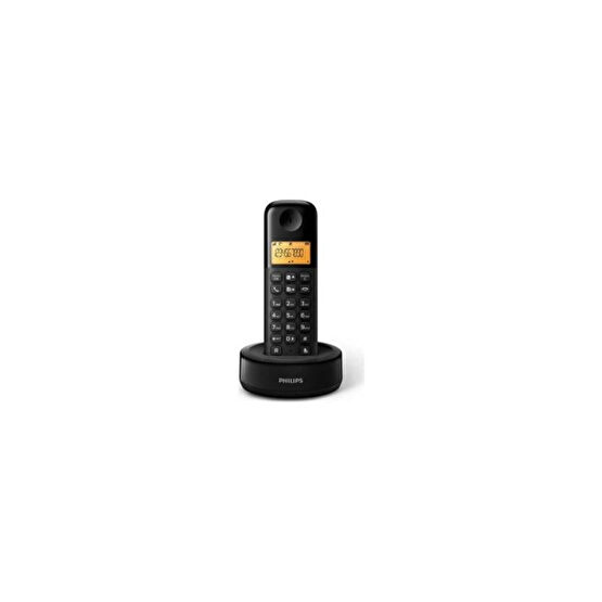 Philips D1601B Kablosuz Telefon Siyah