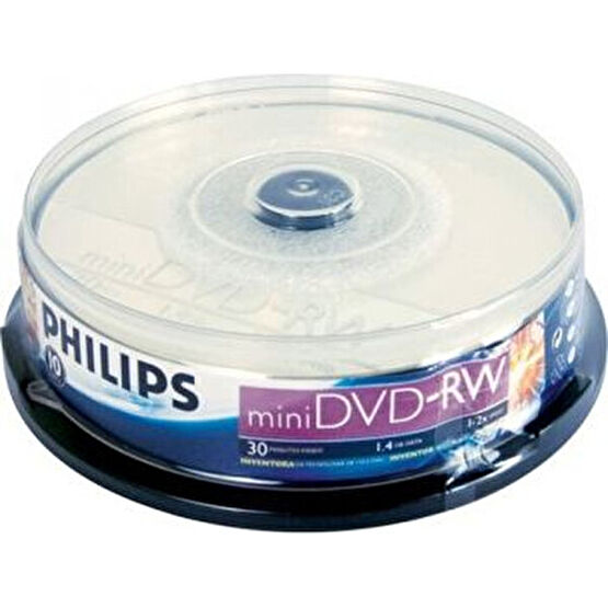 Philips Mini Dvd-Rw 2x 1,4gb 10'Lu Paket CD / DVD Aksesuarları Fiyatı