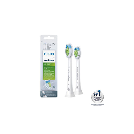 Philips Sonicare HX6062/10 - Optimal White - Sonic Şarjlı Diş Fırçası Yedek Başlıkları - 2li Beyaz Şarjlı Diş Fırçası ve Aksesuarları Fiyatı