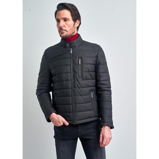 Pierre Cardin 50 Siyah Erkek Deri Ceket