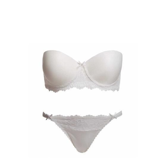 Pierre Cardin Demi 4567 Destekli Straplez Sütyen Takımı