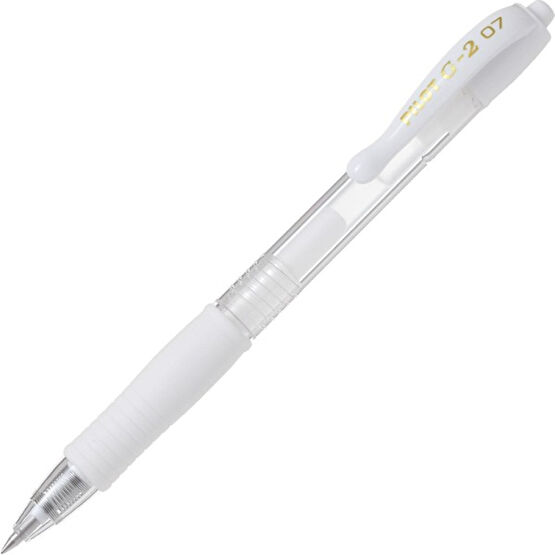 Pilot G2 Jel Kalem 0.7 mm Beyaz Jel Mürekkepli (Roller) Kalem Fiyatı