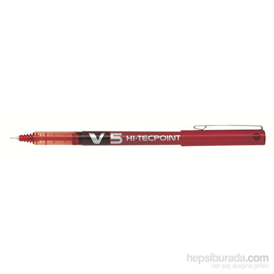 Pilot V5 Hı-Tecpoint Kırmızı (J) 12Li Jel Mürekkepli (Roller) Kalem Fiyatı