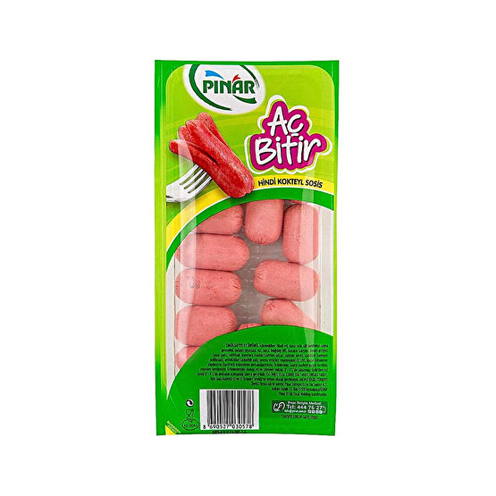 Pınar Aç-Bitir Kokteyl Sosis 180 G Şarküteri Fiyatı