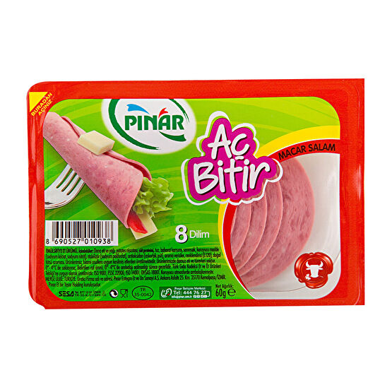 Pınar Aç Bitir Macar Salam 60 G Şarküteri Fiyatı
