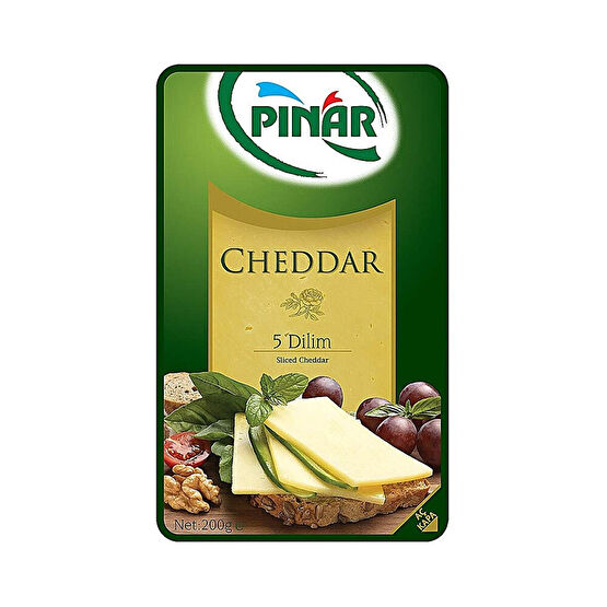 Pınar Cheddar Dilimli Peynir 200 Gr Peynir Fiyatı