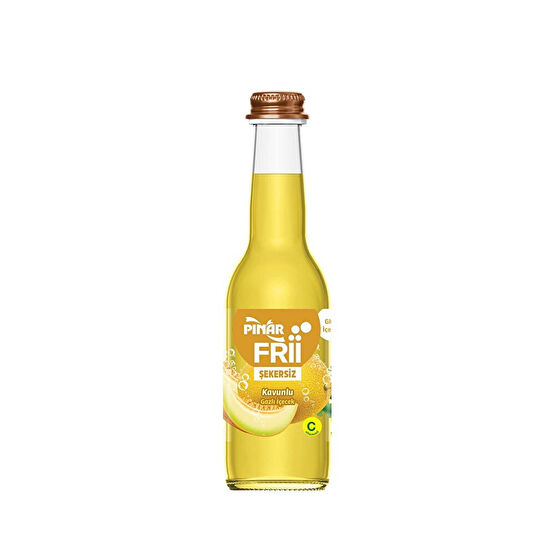 Pınar Frii Kavun Şekersiz Gazlı İçecek 250 ml Maden Suyu ve Soda Fiyatı