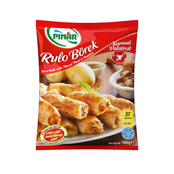Pınar Kıymalı-Patatesli Börek 500 Gr Dondurulmuş Gıda Fiyatı