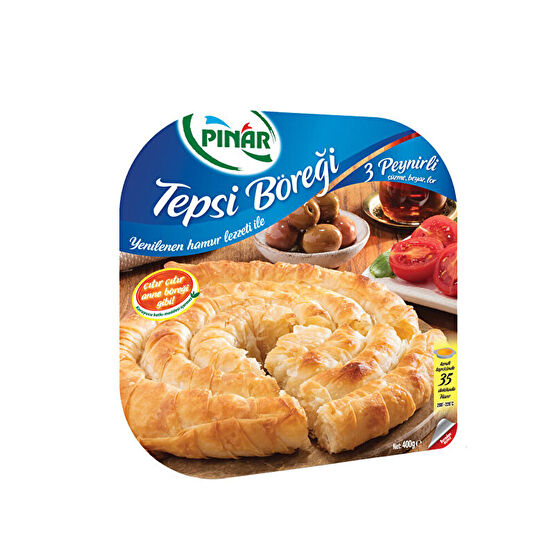 Pınar Üç Peynirli Tepsi Böreği 400 Gr Dondurulmuş Gıda Fiyatı