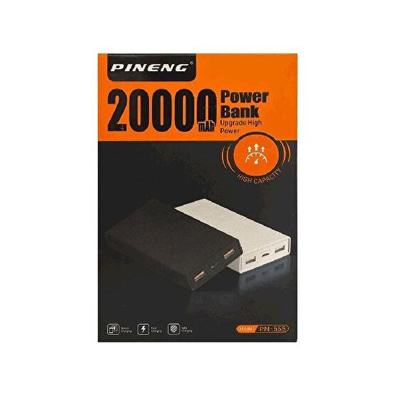 Pineng Pn-555 20.000 mAh Powerbank Taşınabilir Şarj Cihazı - Powerbank Fiyatı