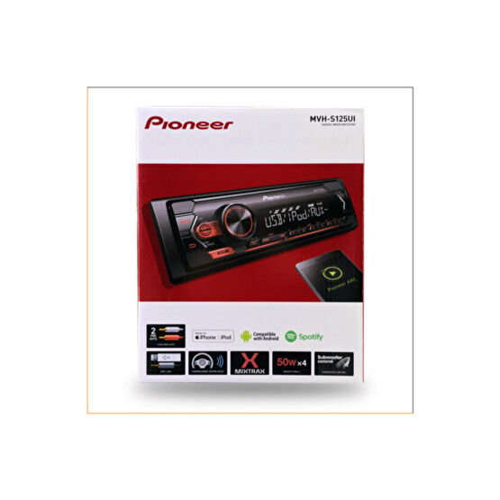 Pioneer Mvh-s125uı Oto Teyp Usb Radio Aux Girişli 2020 Model Oto Teypleri Fiyatı