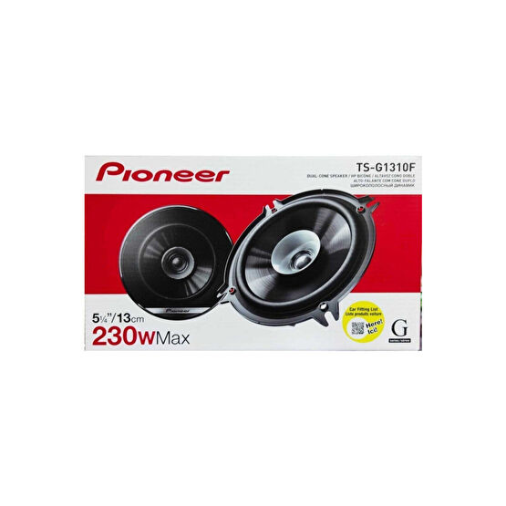 Pioneer Pıoneer Ts-g1310f 230 Watt 35w Rms 13cm Araba Oto Hoparlör (2020 SERİ) 2 Adet Oto Hoparlörleri & SubWoofer Fiyatı