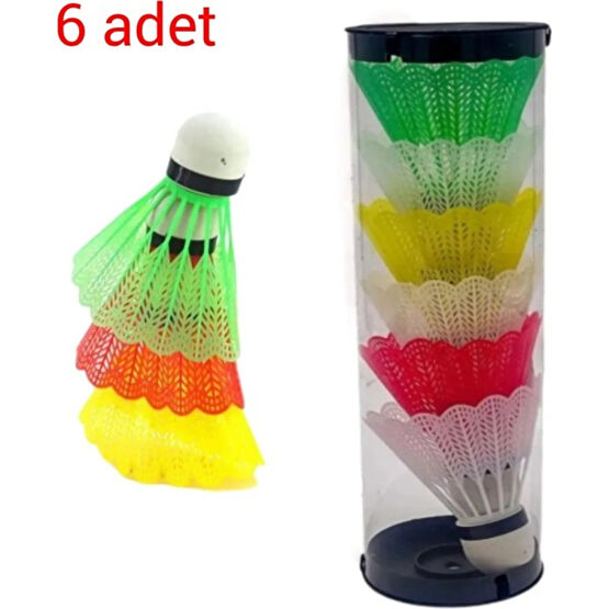 Plastik Mantar Başlı Badminton Topu 1 Kutu 6 Adet Toplar Fiyatı