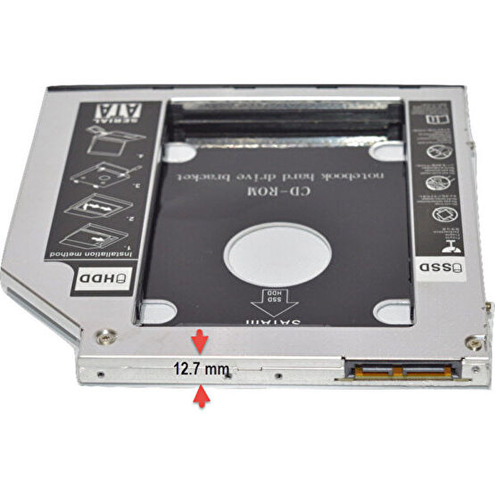 Platoon Sata 12.7 Mm Ssd Harddisk Kutusu Kızak HDD Kutuları Fiyatı