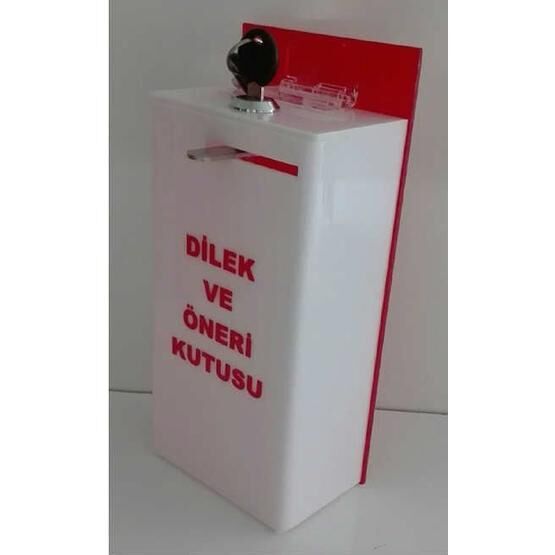 Pleksi Yazılı Dilek Öneri Şikayet Kutusu