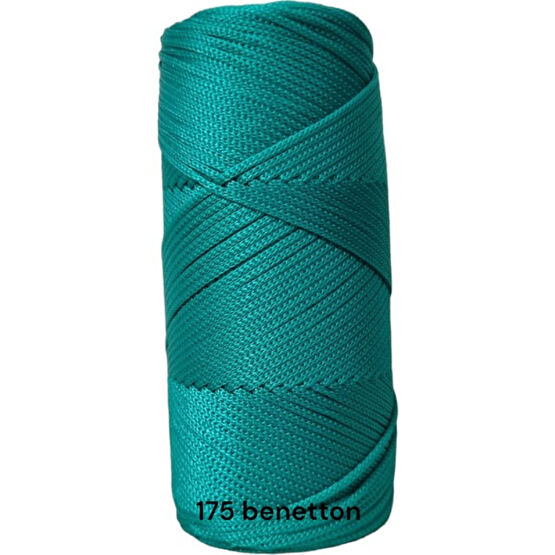 Polyester Makrome Ipi 200GR Makrome Ipi Çanta Ipi Runner Ipi Örgü  Ipi No4 - 1.4mm Makrome Ipi - benetton  yeşil 175 Oyun & Hobi Fiyatı