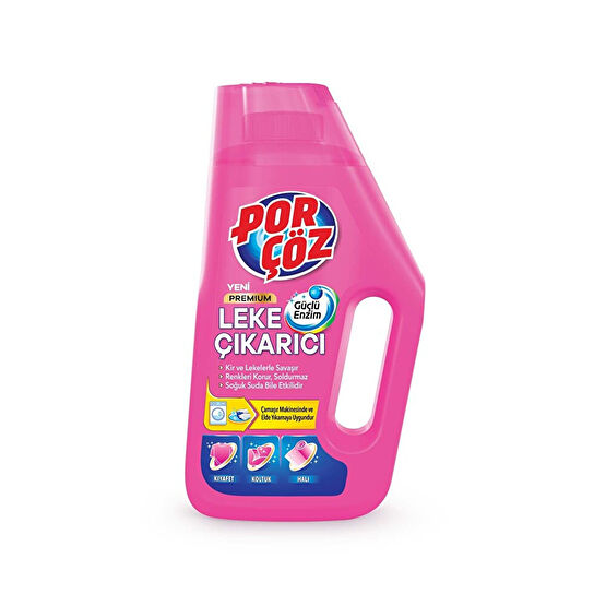 Porçöz Leke Çıkarıcı Sıvı Premium 1000 ml Çamaşır Makinesi Ürünleri Fiyatı