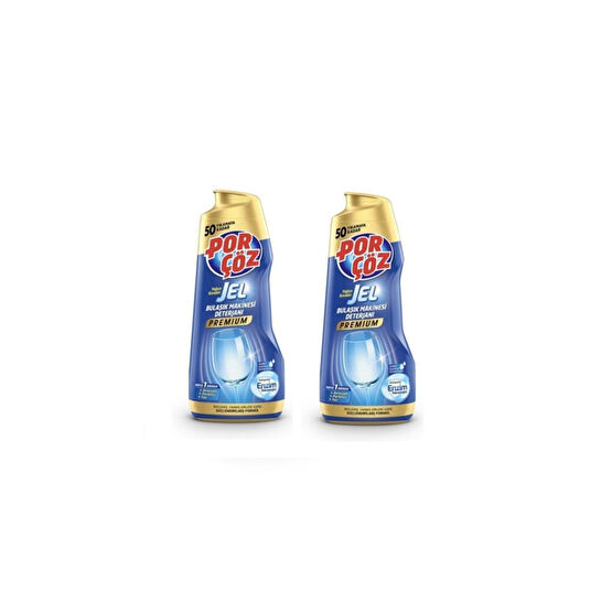 Porçöz Premıum Bulaşık Makine Deterjanı Yoğun Kıvamlı Jel 900 ml X 2 Adet