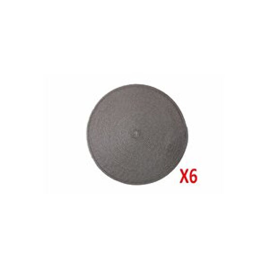 Porland  Vista Gri Amerikan Servis 38cm 6'lı 04sty005185 Amerikan Servis Fiyatı