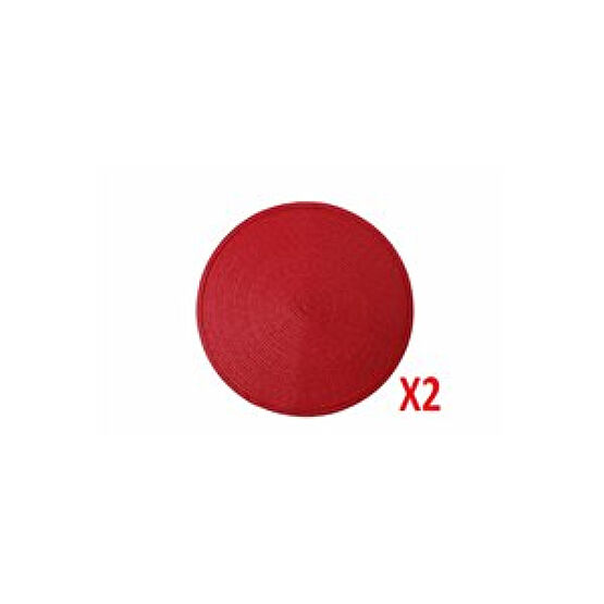 Porland  Vista Kırmızı Amerikan Servis 38cm 2'li 04sty005182 Amerikan Servis Fiyatı