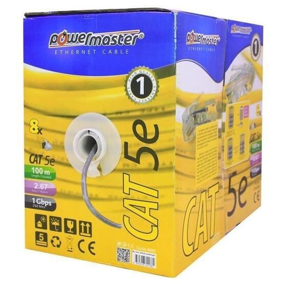 Powermaster Cat5 100 Metre Ethernet Network Kablosu Disk Kablosu Fiyatı