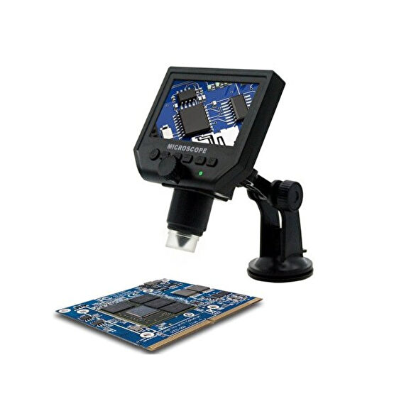 Powermaster G600 4.3" Ekranlı 600X 3.6 MP HD Dijital Mikroskop Uydu Alıcısı Aksesuarları Fiyatı