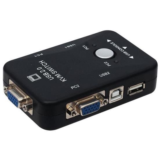 Powermaster PM-12690 Usb Manuel 2 Port Kvm Switch