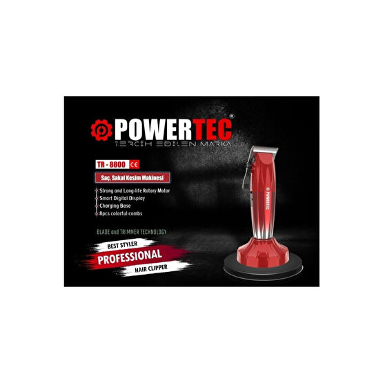 Powertec Tr-8800 Saç Tıraş Makinası
