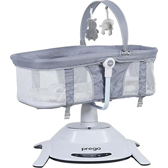 Prego 4086-1 Yummy Portbebeli Elektrikli Beşik - Gri Ana Kucağı Fiyatı