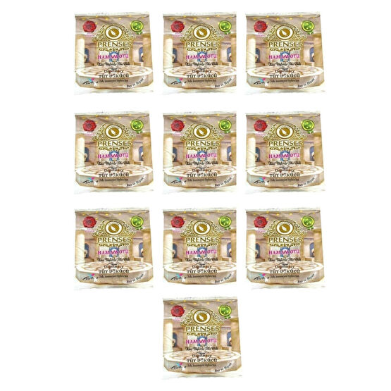 PRENSES Gül Kokulu Tüy Dökücü Toz - Hamam Otu 150 gr X 10 Adet Tüy Dökücüler ve Azaltıcılar Fiyatı