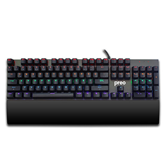 Preo Mg50 Plus Clicky Blue Switch Bilek Destekleri Mekanik Klavye Oyuncu Klavyesi Fiyatı