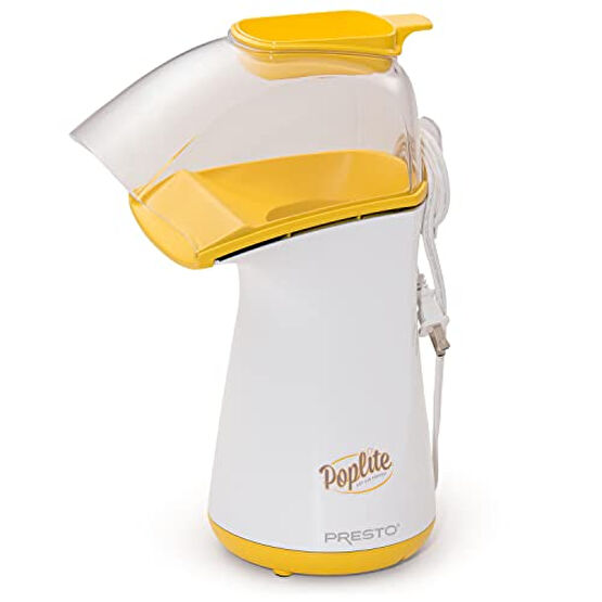 Presto Poplite Hot Air Popcorn Popper, 18 Cups, Yellow Mısır Patlatma Makineleri Fiyatı