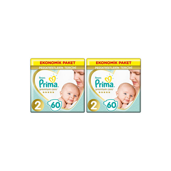 Prima Bebek Bezi Premium Care 2 Beden 120 Adet 4-8 KG Bebek Bezi Fiyatı
