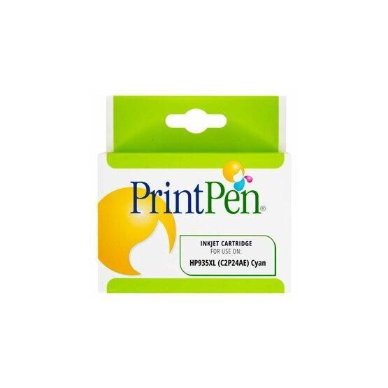 Printpen HP C2P24AE 935XL Mavi Cyan Muadil Kartuş