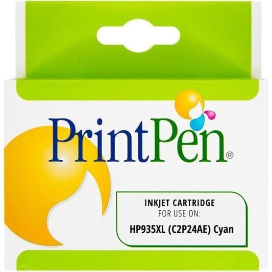 Printpen HP C2P24AE 935XL Mavi Cyan Muadil Kartuş