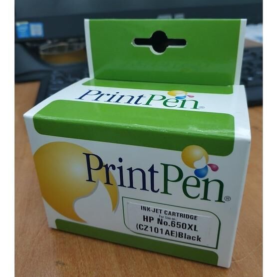 Printpen HP CZ101AE 650XL Siyah Muadil Kartuş