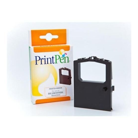 Printpen OKI ML-182/320/390/3320/3321 Universal Welded Siyah Muadil Nokta Vuruşlu Yazıcı Şeridi