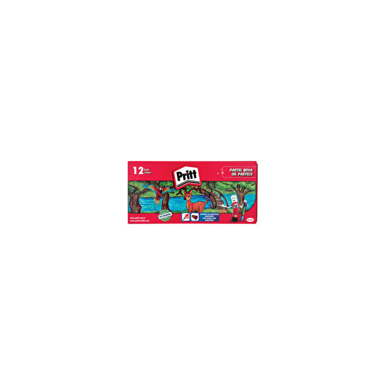 Pritt 12 Renk Pastel Boya Karton Kutu Pastel Boya Fiyatı