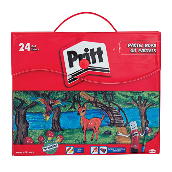 Pritt Çantalı Pastel Boya 24'lü Pastel Boya Fiyatı