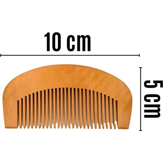 Proclis Doğal Ahşap Bebek ve Çocuk Tarağı 5X10 cm Bebek Saç Fırça-Tarak Fiyatı